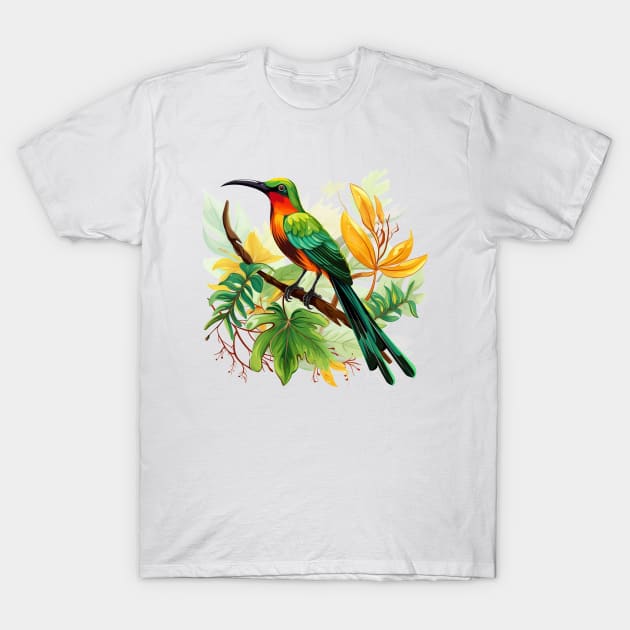 Sunbird T-Shirt by zooleisurelife